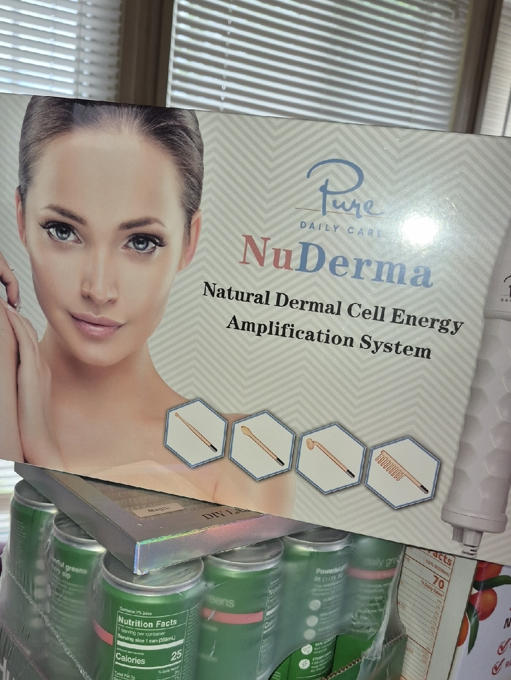 Pure NuDerma Natural Dermal Cell Energy Amplification System - New Sealed